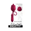 Thrusting Bullet & Flicking Tongue Rose Vibrator