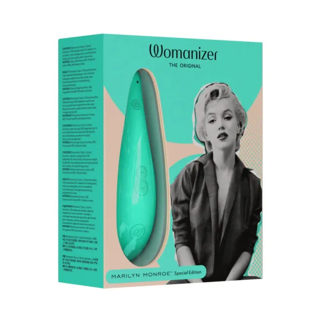 Womanizer Marilyn Monroe Pleasure Air Clitoral Stimulator Mint