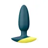 Anal ROMP Bass Silicone Vibrating Butt Plug Green Anal ROMP Bass Silicone Vibrating Butt Plug Green
