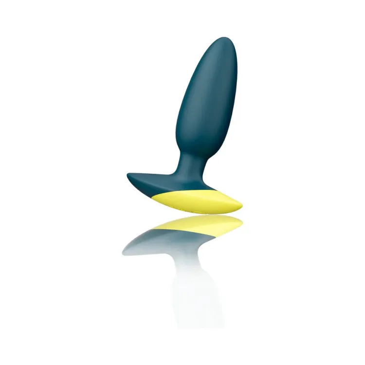 Anal ROMP Bass Silicone Vibrating Butt Plug Green Anal ROMP Bass Silicone Vibrating Butt Plug Green
