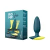 Anal ROMP Bass Silicone Vibrating Butt Plug Green Anal ROMP Bass Silicone Vibrating Butt Plug Green