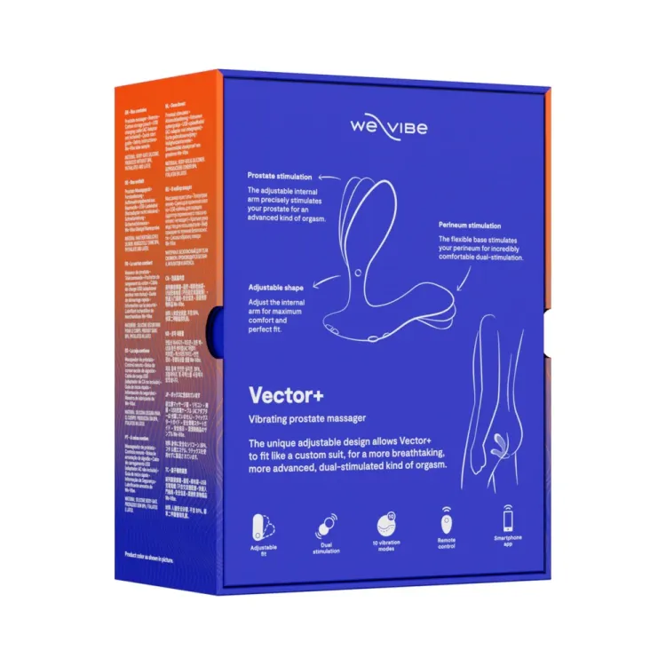 We-Vibe Vector+ Prostate Massager in Royal Blue We-Vibe Vector+ Prostate Massager in Royal Blue