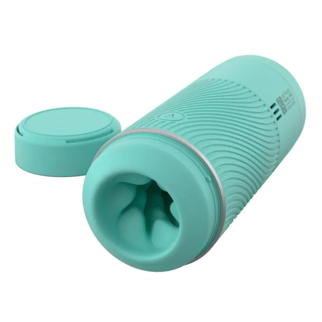 Arcwave Pow Silicone Dual-Entrance Suction Control Male Masturbator Mint
