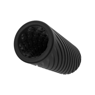 Arcwave Ghost Silicone Reusable Reversible Textured Male Stroker Black