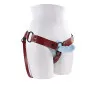Sportsheets Saffron Monte Adjustable Strap-On Harness Red