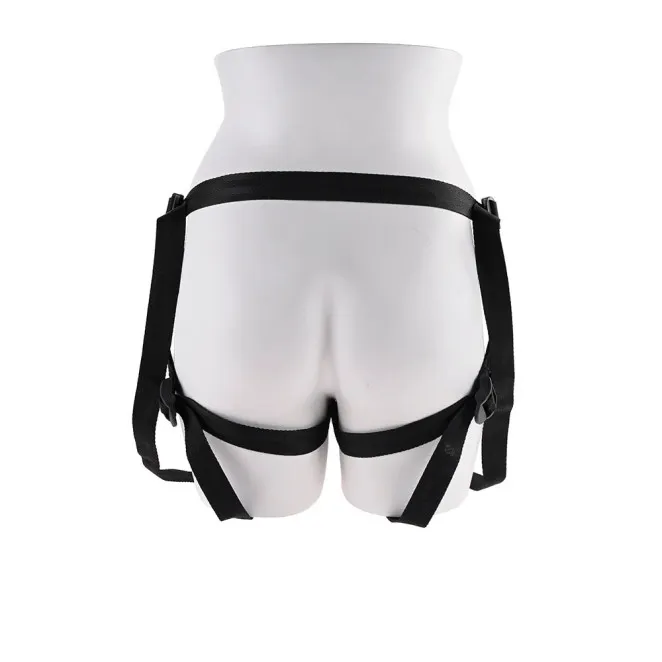 Silicone Pegging Kit with Adjustable Strap-On Harness & 5 in. Dildo