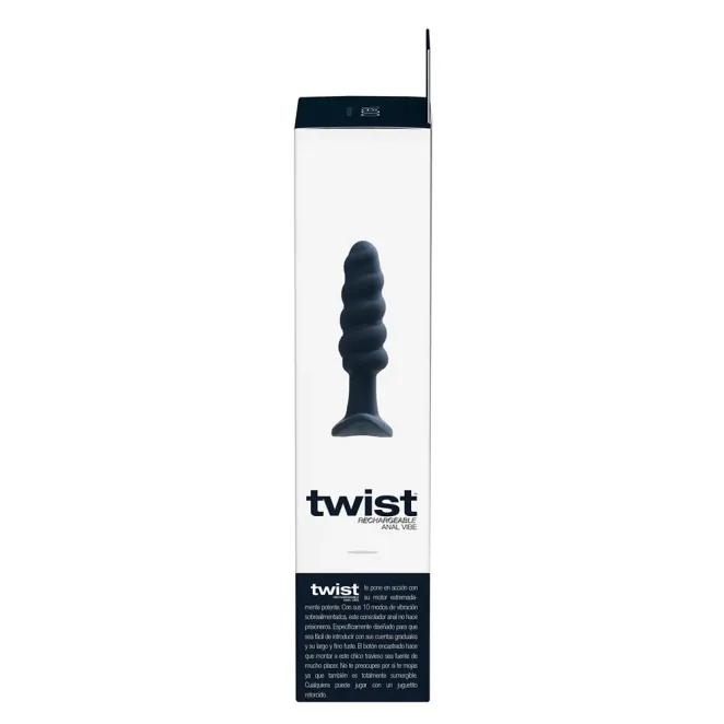VeDO Twist Vibrating Anal Plug Black