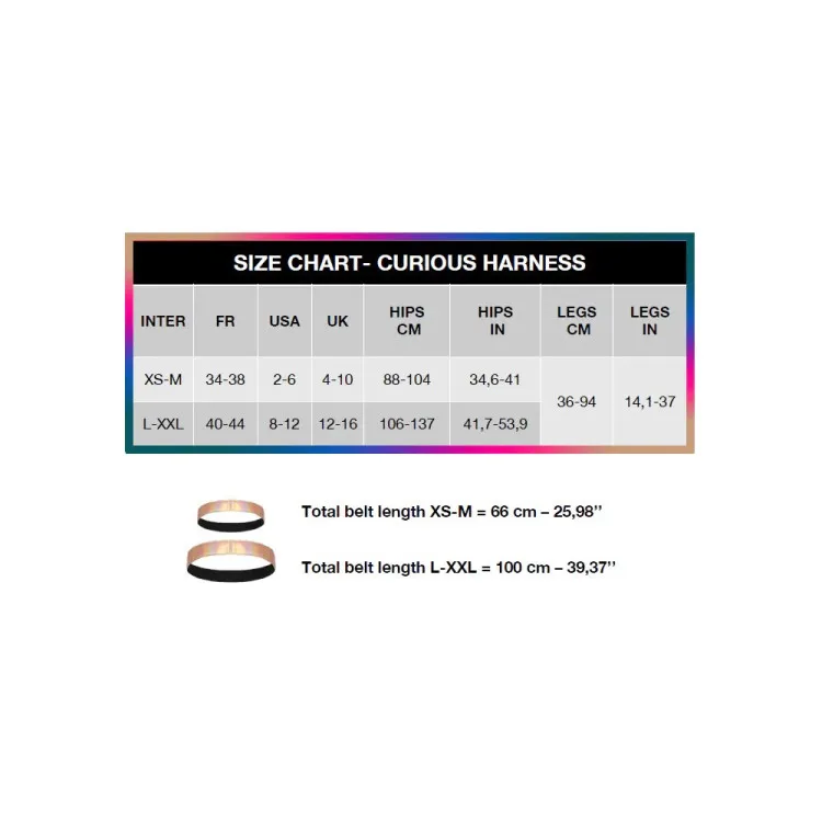 Strap-On-Me Curious Leatherette Harness Rose Gold Strap-On-Me Curious Leatherette Harness Rose Gold