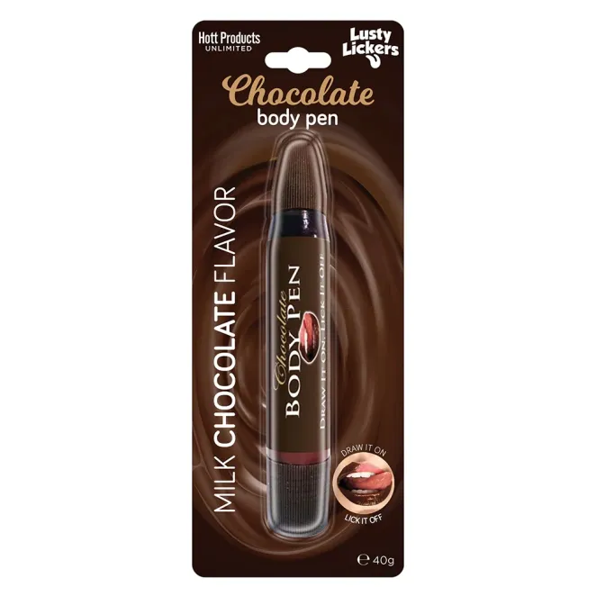 Milk Chocolate Body Pen (85056) | SlipDix.com