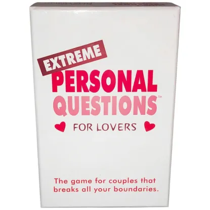 Extreme Personal Questions for Lovers Game