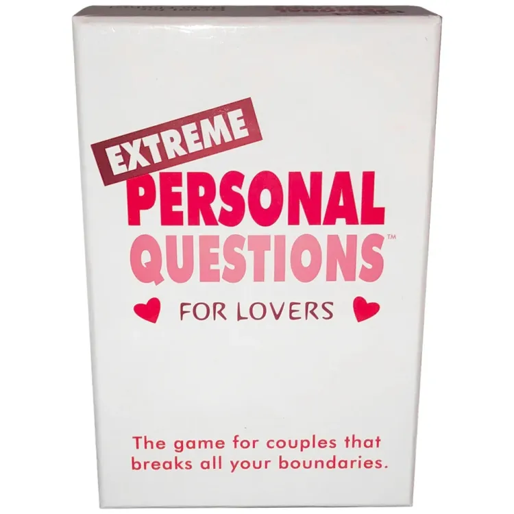 Extreme Personal Questions for Lovers Game Extreme Personal Questions for Lovers Game