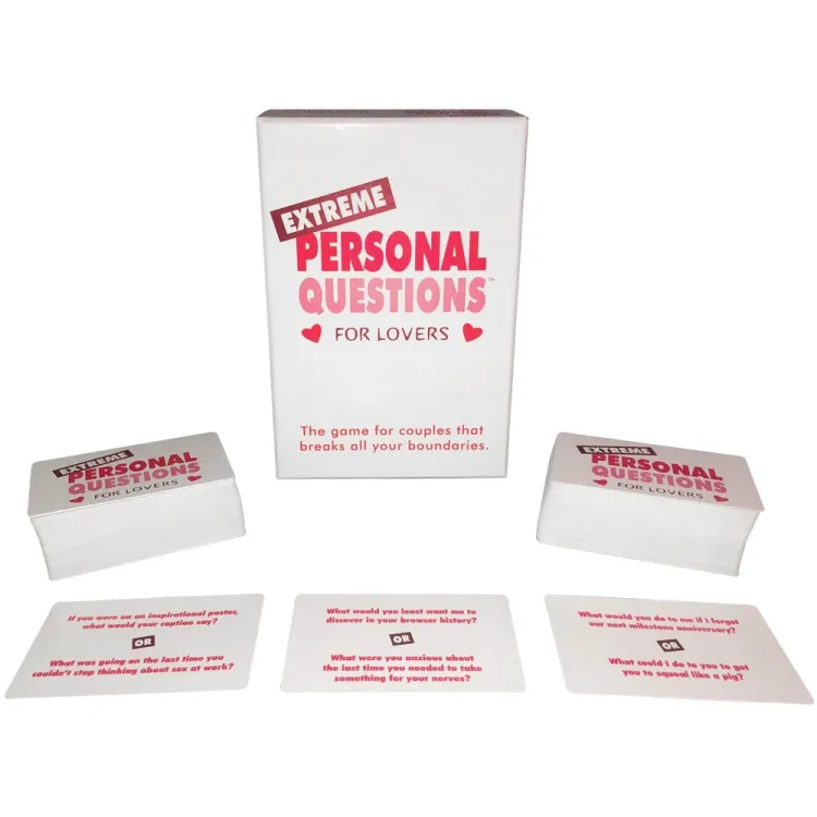 Extreme Personal Questions for Lovers Game Extreme Personal Questions for Lovers Game