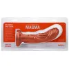 7 Inch Magma Textured Fantasy Silicone Dildo – Copper