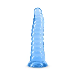 7.5 in. Fantasia Nymph Jelly Dildo Blue