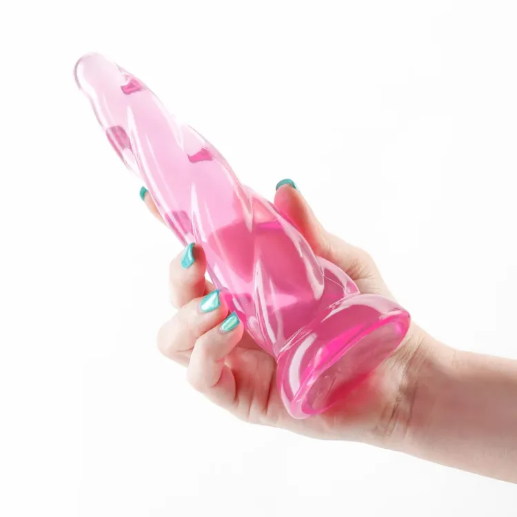 7.5 in. Fantasia Siren Non-Realistic Spiral Dildo Pink 7.5 in. Fantasia Siren Non-Realistic Spiral Dildo Pink