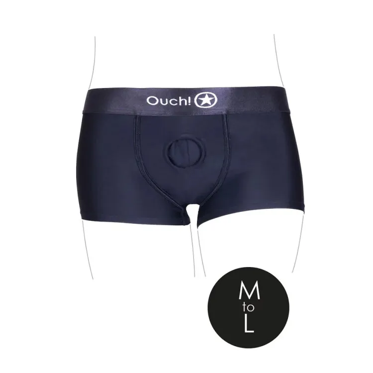 Vibrating Strap-on Boxer Black Vibrating Strap-on Boxer Black