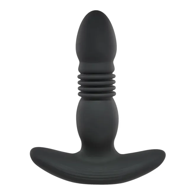 Playboy Trust The Thrust Remote-Controlled Thrusting Vibrating Silicone Butt Plug