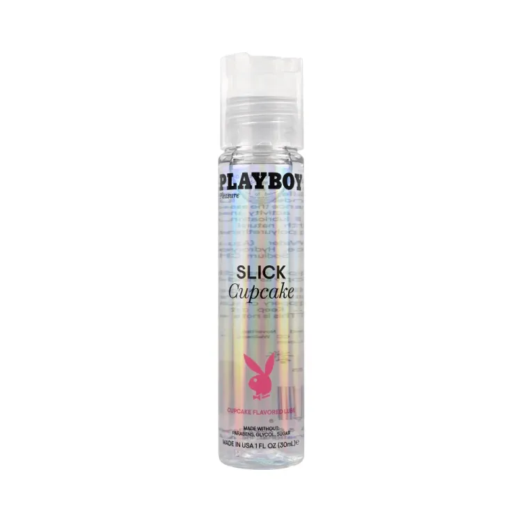 Playboy Slick Flavored Water-Based Lubricant Cupcake 1 oz. Playboy Slick Flavored Water-Based Lubricant Cupcake 1 oz.