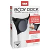 Body Dock Elite Silicone Strap-On Harness Black