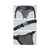Body Dock Elite Silicone Strap-On Harness Black