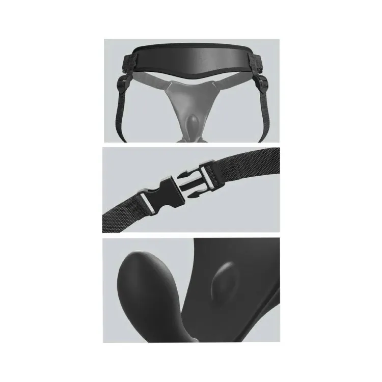 Body Dock G-Spot Pro Vibrating Strap-On Harness with Remote Body Dock G-Spot Pro Vibrating Strap-On Harness with Remote