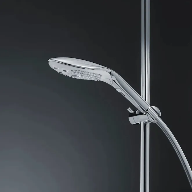 Womanizer X hansgrohe Wave Clitoral Stimulation Shower Head Chrome