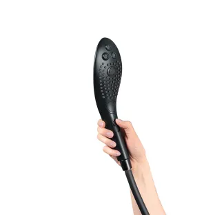 Womanizer X hansgrohe Wave Clitoral Stimulation Shower Head Black