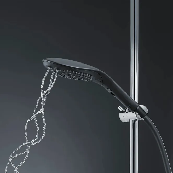 Womanizer X hansgrohe Wave Clitoral Stimulation Shower Head Black