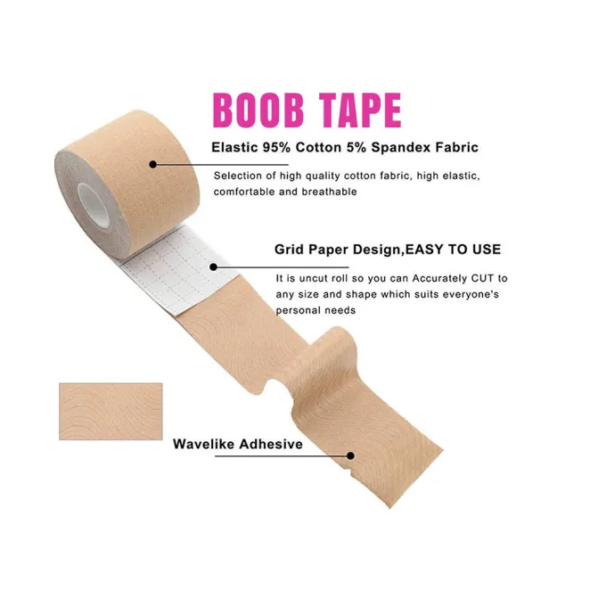 Neva Nude Boob Tape 16 ft. Honey (86358) | SlipDix.com