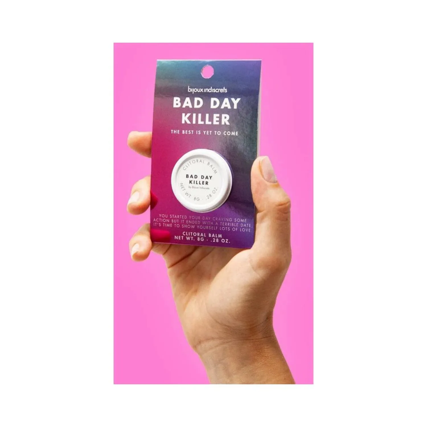 Bijoux Indiscrets Clitherapy Bad Day Killer Clitoral Balm 0.28 oz.