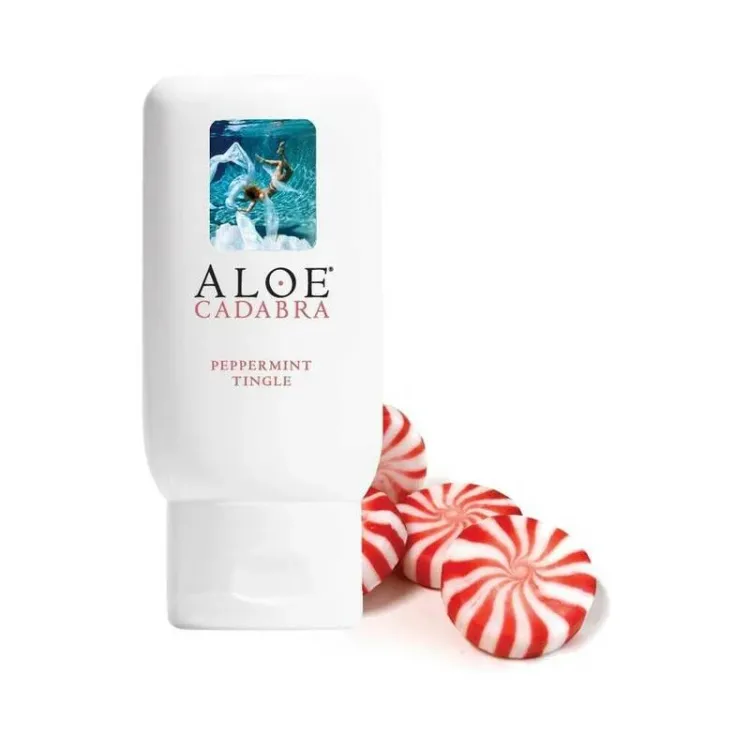 Aloe Cadabra Peppermint Tingle Aloe Lubricant 2.5 oz. Aloe Cadabra Peppermint Tingle Aloe Lubricant 2.5 oz.