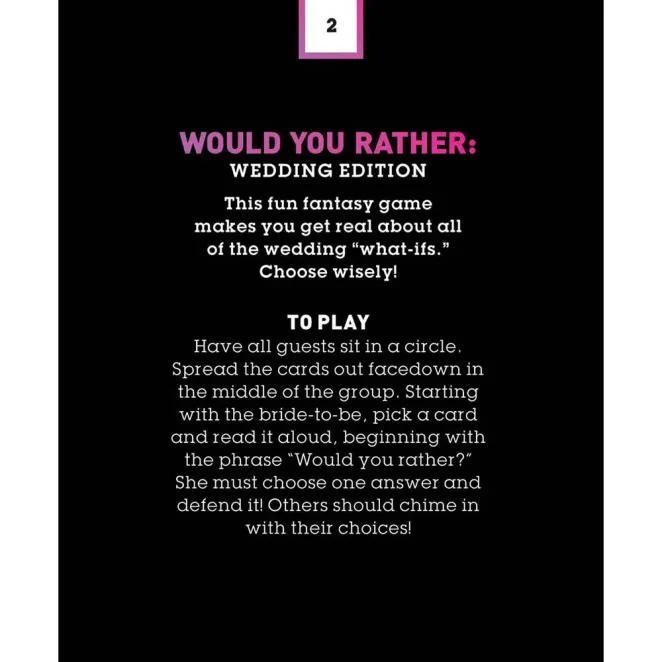 Cosmo's Bachelorette Party Games