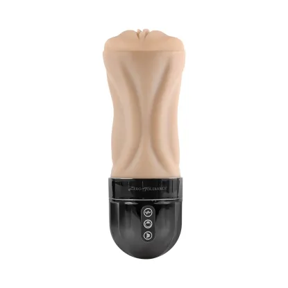 Tight Lipped Vibrating & Suction Vagina Stroker Light