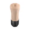 Tight Lipped Vibrating & Suction Vagina Stroker Light Tight Lipped Vibrating & Suction Vagina Stroker Light
