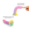6 in. Dildolls Stargazer Rainbow Glitter Dildo