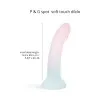 6 in. Dildolls Galactica Glitter Dildo Pink/Green 6 in. Dildolls Galactica Glitter Dildo Pink/Green