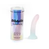 6 in. Dildolls Galactica Glitter Dildo Pink/Green 6 in. Dildolls Galactica Glitter Dildo Pink/Green