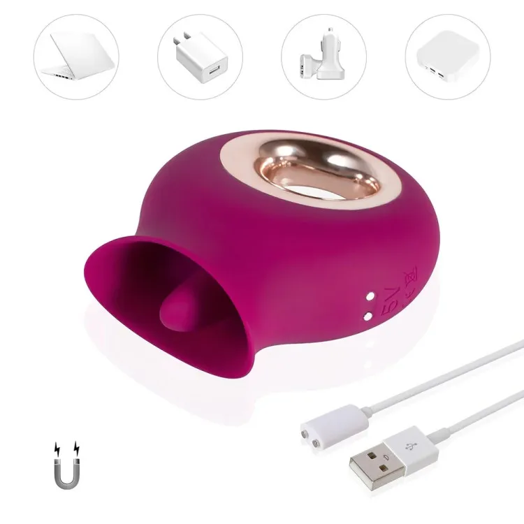 Alvina Luxury Tongue Licking Clitoral Vibrator Alvina Luxury Tongue Licking Clitoral Vibrator