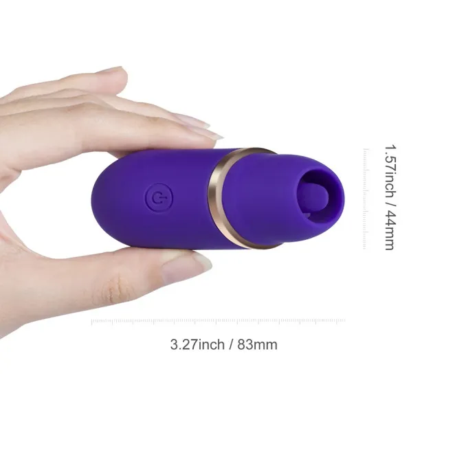Abby Mini Clit Licking Tongue Vibrator
