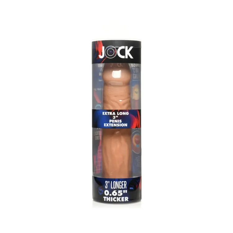 Jock Extra Long Penis Extension Sleeve 3 in. Medium (87879) by XR llc DBA Curve | Sex Toys | SlipDix.com Jock Extra Long Penis Extension Sleeve 3 in. Medium (87879) | SlipDix.com