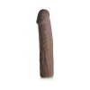 Jock Extra Long Penis Extension Sleeve 3 in. Dark