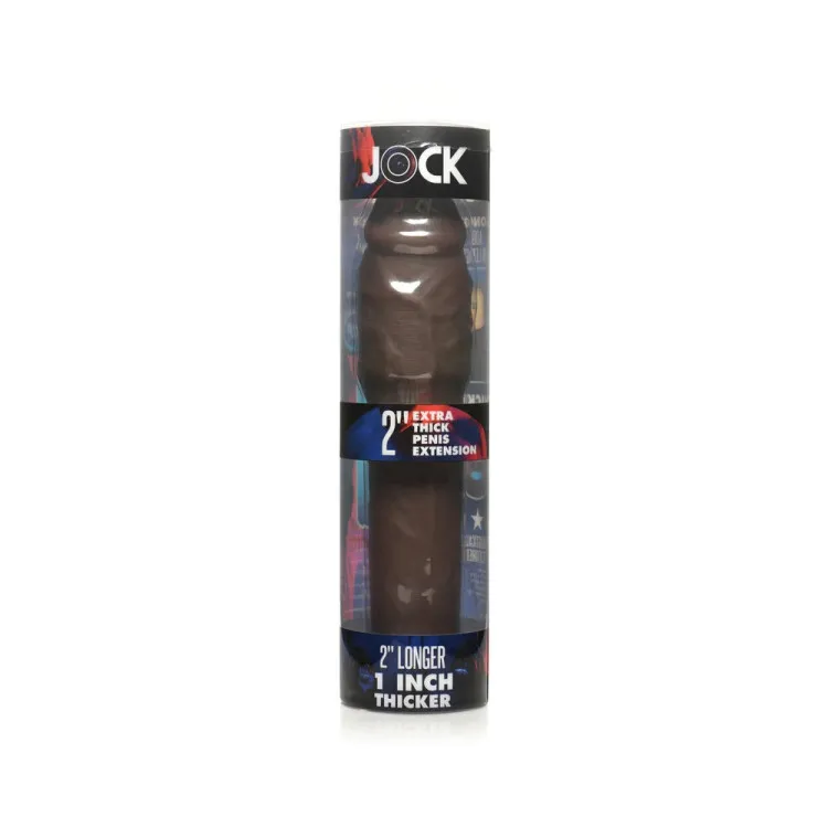Jock Extra Thick Penis Extension Sleeve 2 in. Dark Jock Extra Thick Penis Extension Sleeve 2 in. Dark