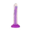 8 in. Bendable Glow-in-the-Dark Silicone Dildo Purple Confetti 8 in. Bendable Glow-in-the-Dark Silicone Dildo Purple Confetti