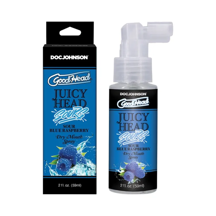 GoodHead Juicy Head Dry Mouth Spray Sour Blue Raspberry 2 oz. GoodHead Juicy Head Dry Mouth Spray Sour Blue Raspberry 2 oz.