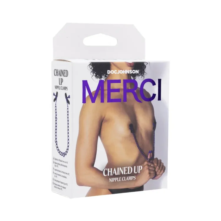 Merci Chained Up Nipple Clamps Merci Chained Up Nipple Clamps