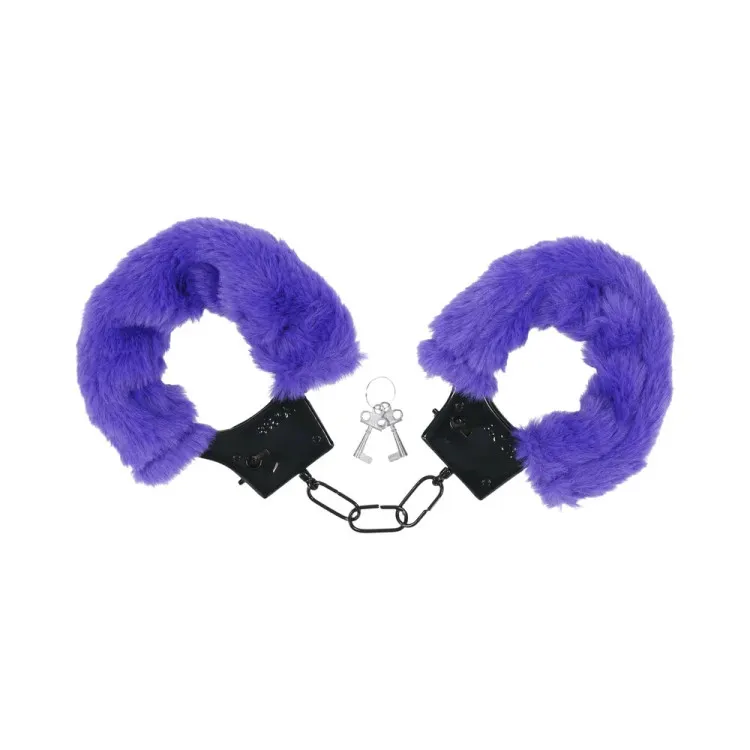 Merci Fluff Cuffs Violet Merci Fluff Cuffs Violet