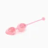 Biird Yonii 2-Piece Rose Quartz Eggs Set Biird Yonii 2-Piece Rose Quartz Eggs Set