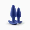 Biird Regii 2-Piece Anal Plug Set Blue Biird Regii 2-Piece Anal Plug Set Blue
