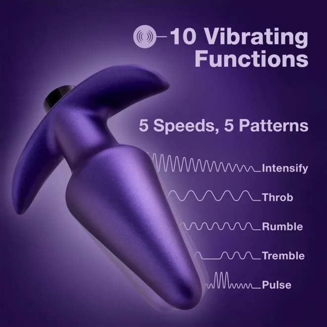Anal Matrix Interstellar Vibrating Butt Plug