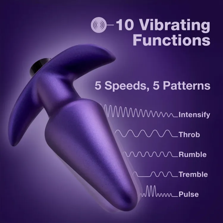 Anal Matrix Interstellar Vibrating Butt Plug Anal Matrix Interstellar Vibrating Butt Plug